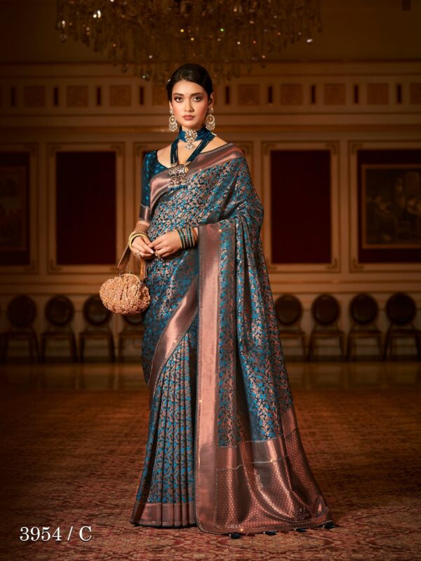 Royal Amethyst  Saree
