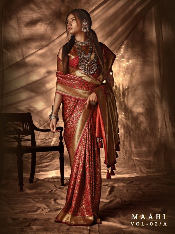 Embroidered Antique Drapes - Image 3