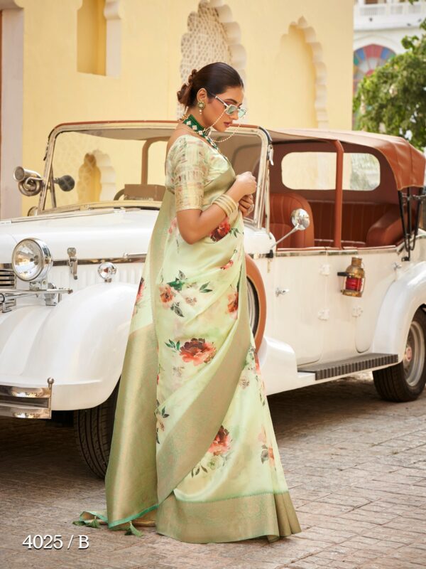 Luminous Celebration Saree - Image 2