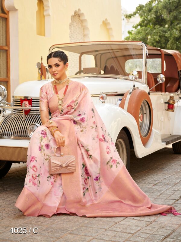 Luminous Celebration Saree - Image 3