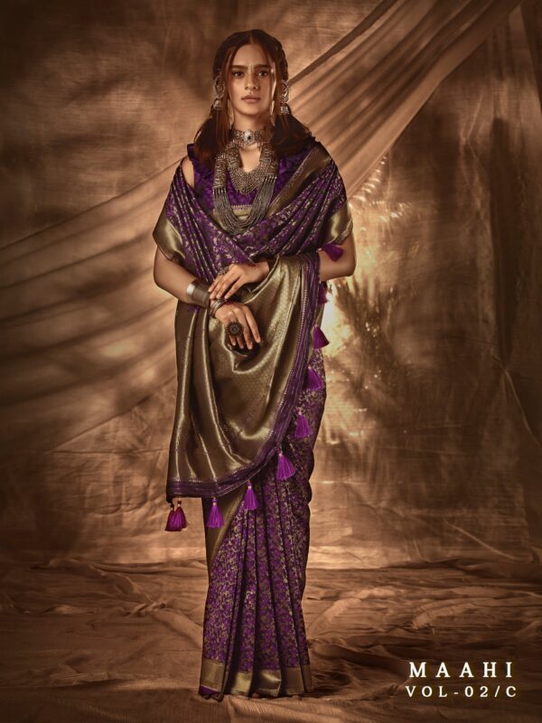 Embroidered Antique Drapes - Image 2