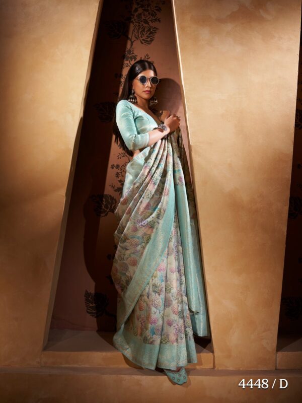 Glamorous Banarasi Fusion - Image 3