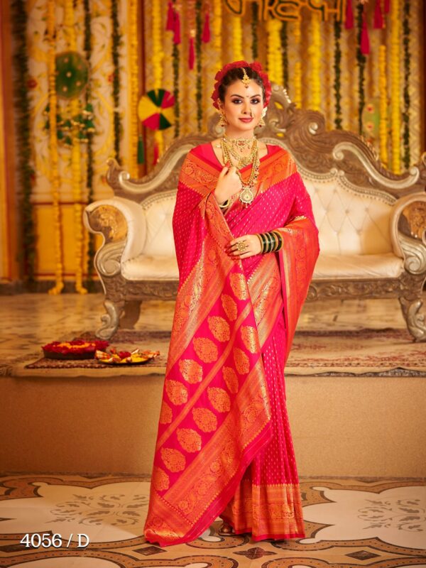 Paisley Art Silk Saree - Image 4