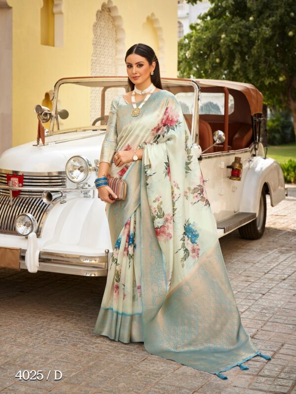 Luminous Celebration Saree - Image 4