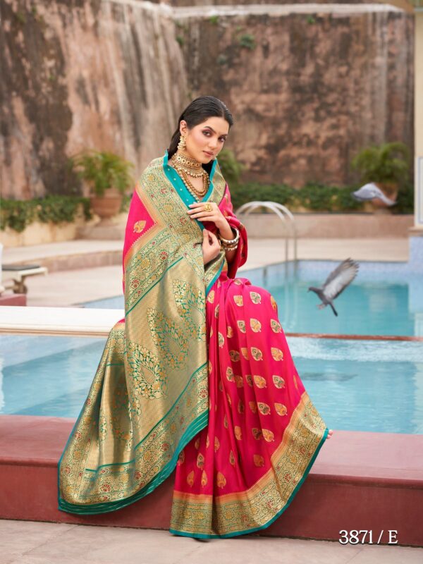 Silk Weave Saree - Image 5