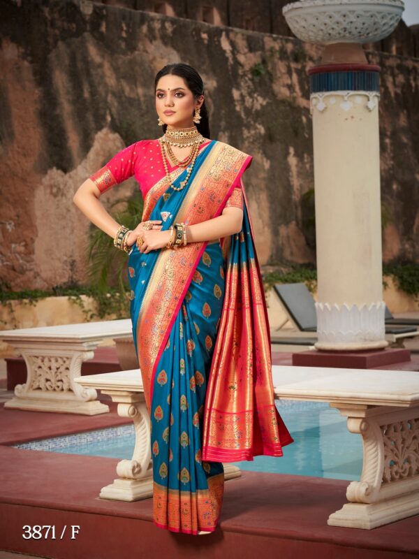 Silk Weave Saree - Image 6