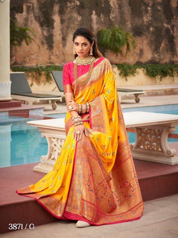 Silk Weave Saree - Image 7