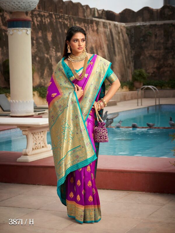 Silk Weave Saree - Image 8