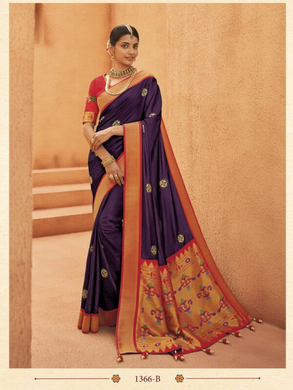 Festive Purple Elegance - Image 2