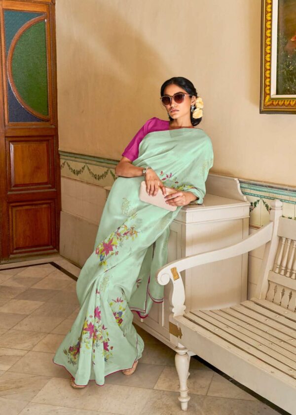 Organza Refined Silks Saree