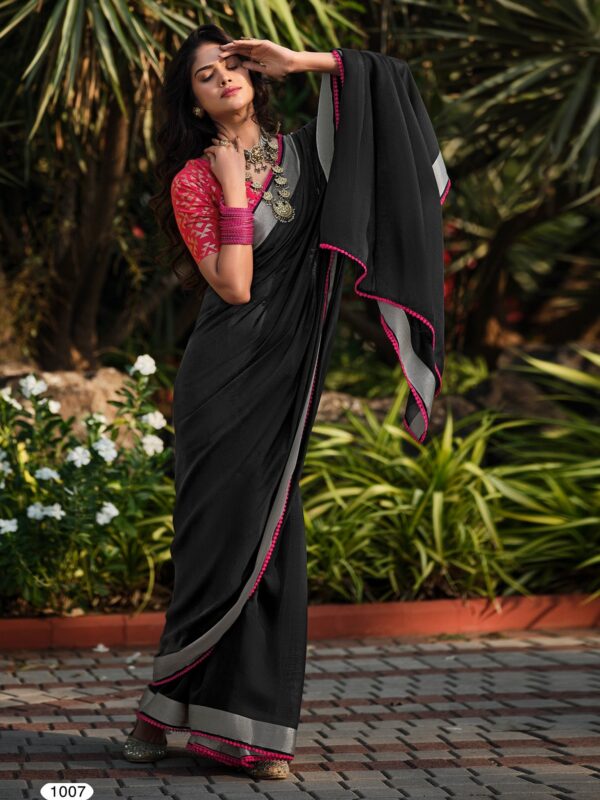 Silk Stripe Elegance - Image 4